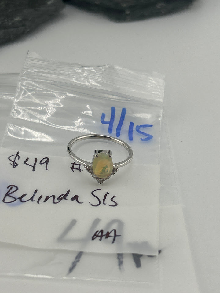 RESERVED FOR: Belinda Sis- 4/15/2025 tiktok A.M. Live Show - 1 Sterling Silver Items