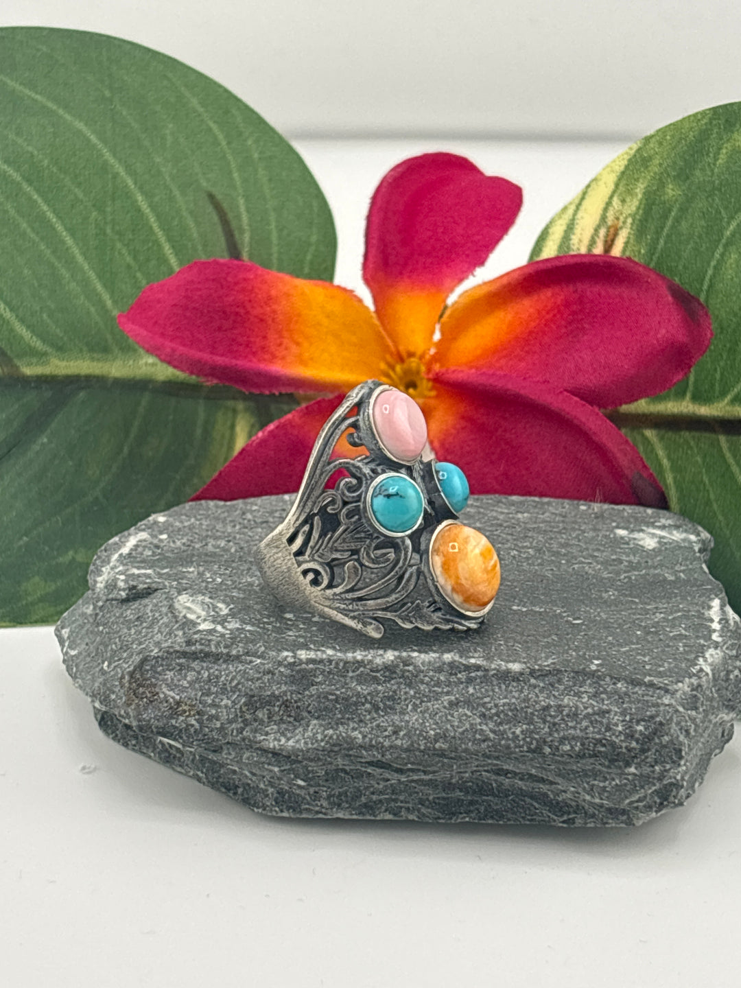 Cluster Shield Ring Size 8.75