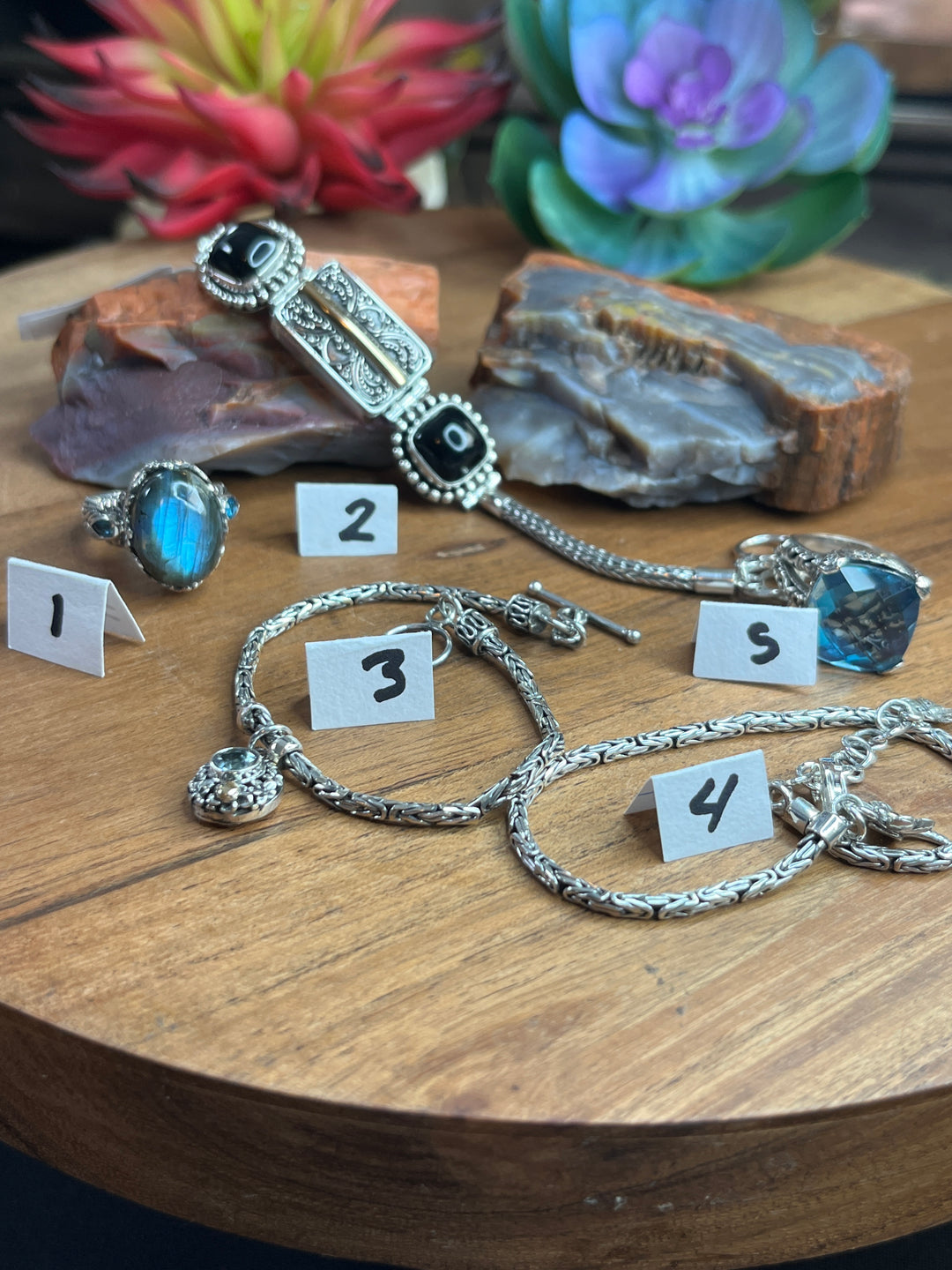 RESERVED FOR: bekindalways- 7/3/24- 5 Sterling Silver Items