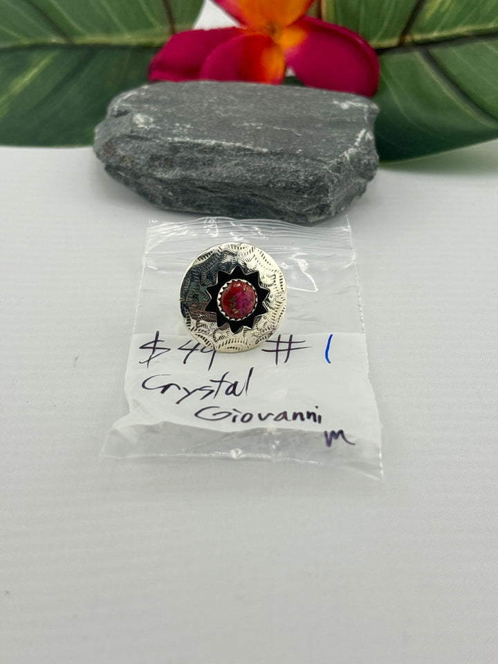 RESERVED FOR: Crystal Giovanni - 3/8/2025 Live Show - 2 Sterling Silver Items