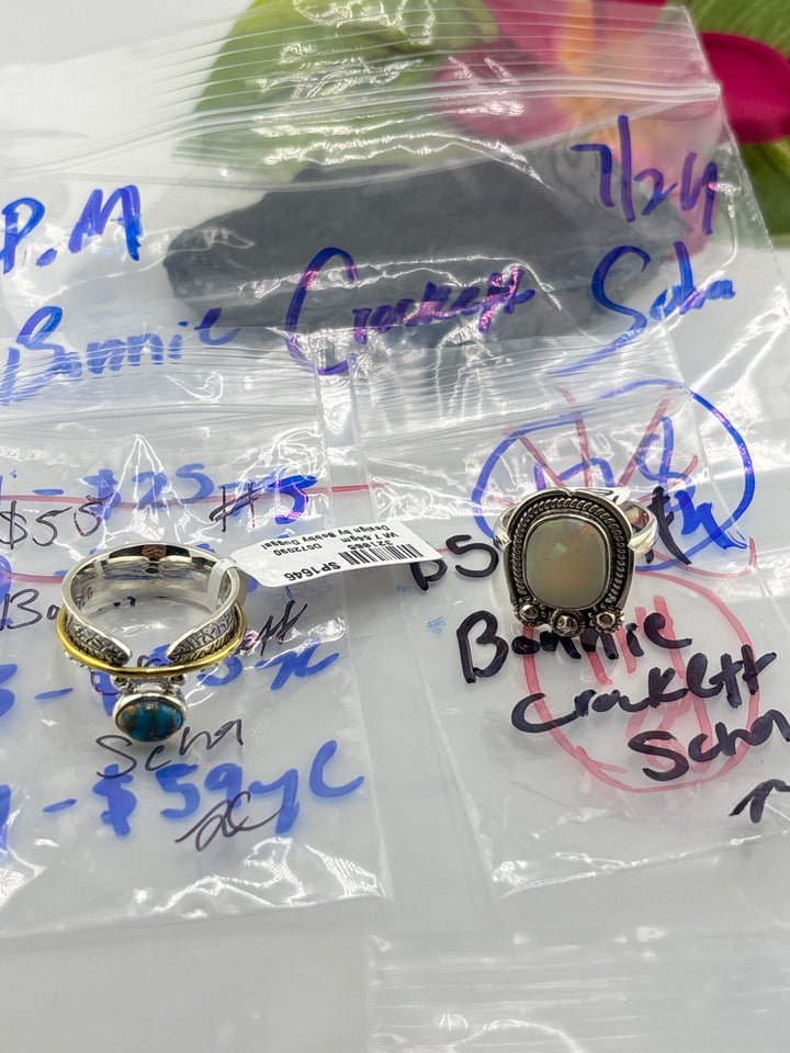PM SHOW 48HR - RESERVED FOR: Bonnie Crockett Scha  - 7/24/2025 FL tiktok Live Show - 2 Sterling Silver Items