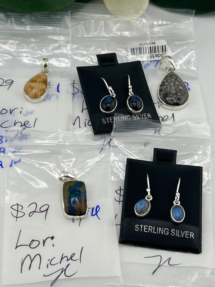 RESERVED FOR:  Lori Michel- 4/27/2025 tiktok Live Show -5  Sterling Silver Items