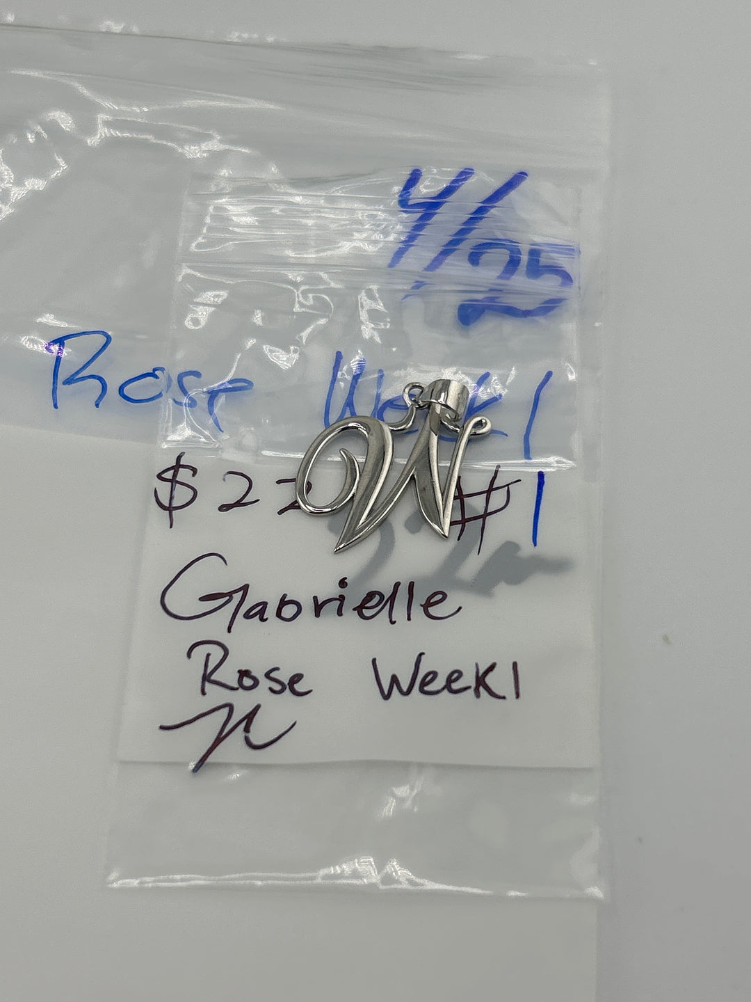RESERVED FOR: Gabrielle Rose Weekl - 4/25/2025 tiktok Live Show - 1 Sterling Silver Items
