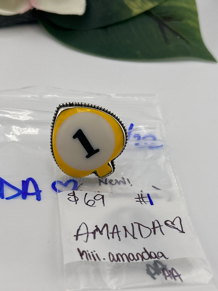 RESERVED FOR: AMANDA❤️ (hiii.amandaa) - 4/22/2025 tiktok A.M Live Show - 1 Sterling Silver Items