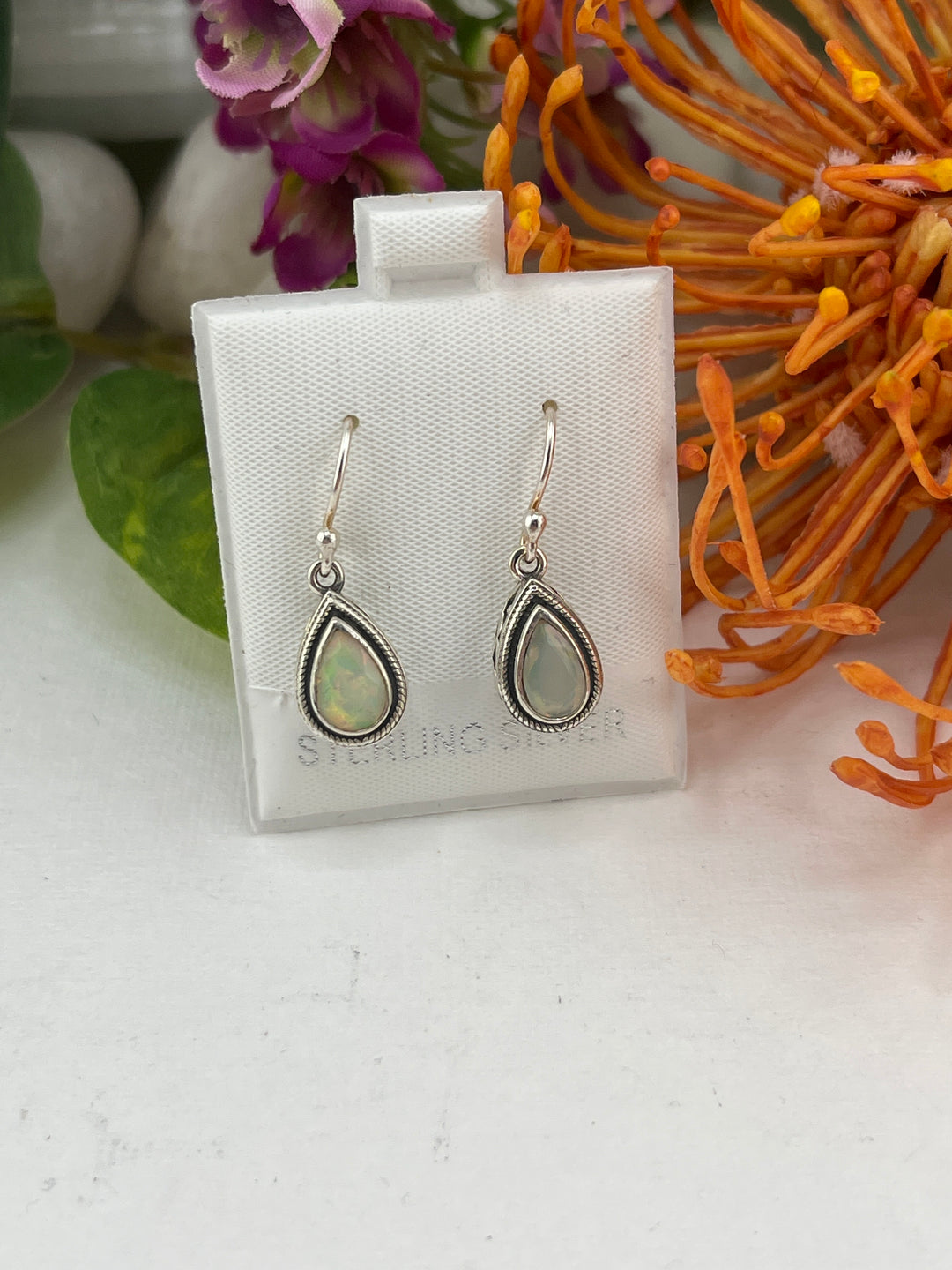 Ethiopian Opal Earrings
