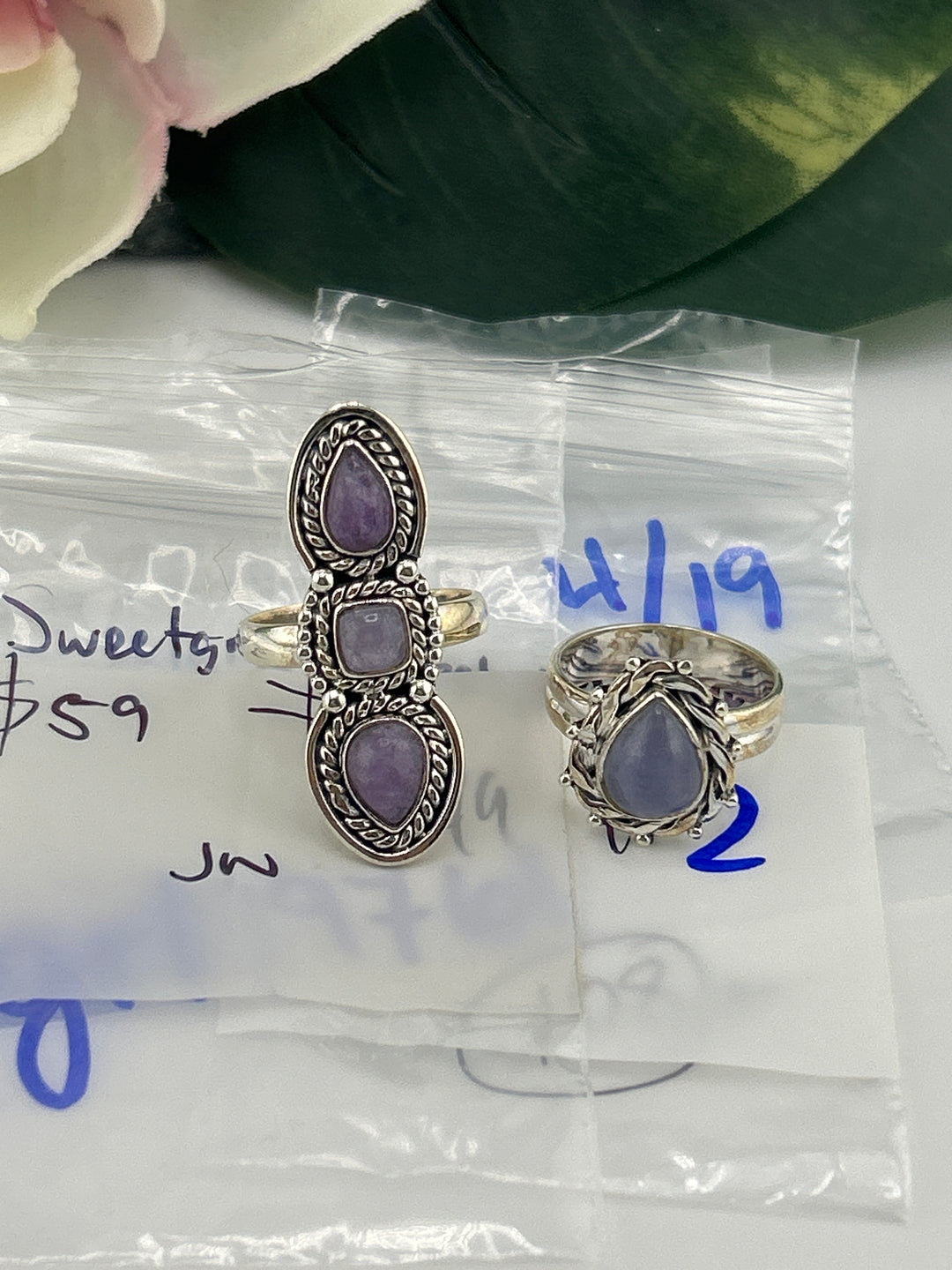 RESERVED FOR: Sweetgrl19761- 4/19/2025 tiktok Live Show -2  Sterling Silver Items