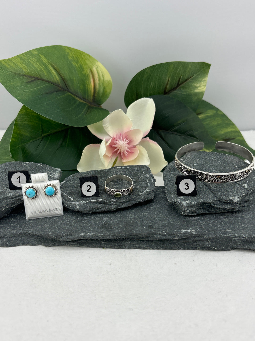 RESERVED FOR: angiebug-1/16/2025 -3 Sterling Silver Items