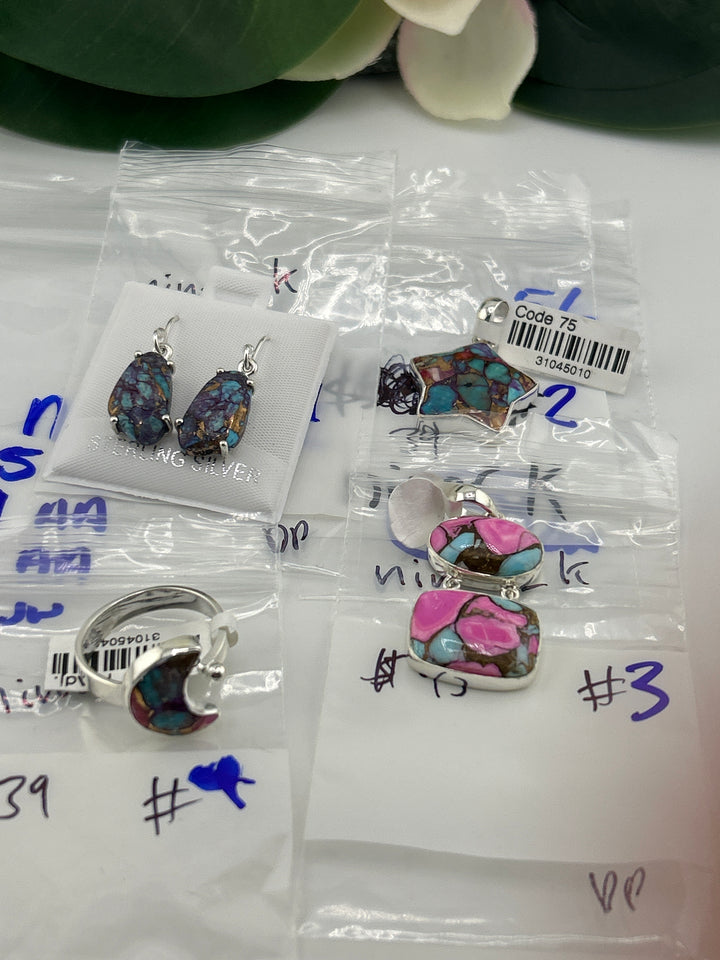 RESERVED FOR: niner_k - 5/3/2025 tiktok Live Show -4  Sterling Silver Items