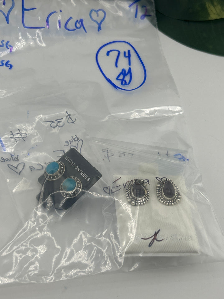 RESERVED FOR: 💜Erica💜 - 6/12/2025 tiktok Reservation Live Show - 2 Sterling Silver Items
