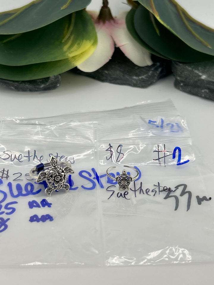 RESERVED FOR: SuetheStew - 5/21/2025 tiktok Live Show - 2 Sterling Silver Items