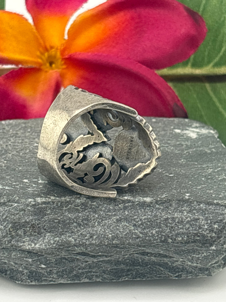 Cluster Shield Ring Size 6.75