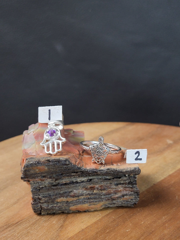 RESERVED FOR: Bonnie Crockett Scha- 3 Sterling Silver Items