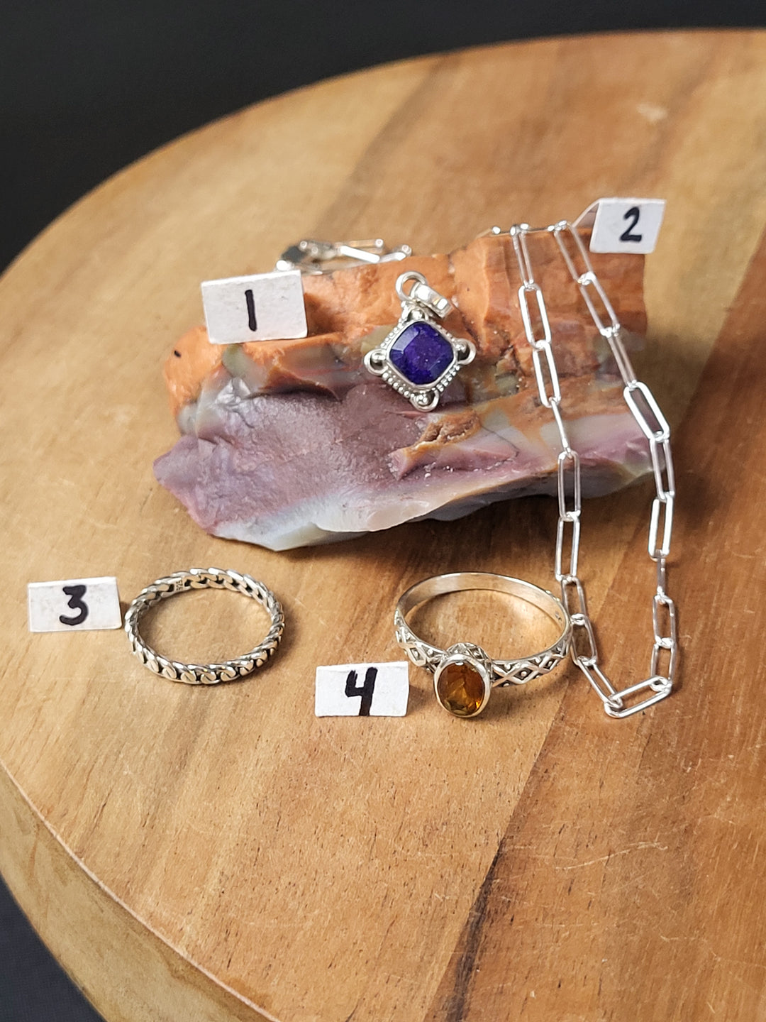 RESERVED FOR: Just Listening- 4 Sterling Silver Items