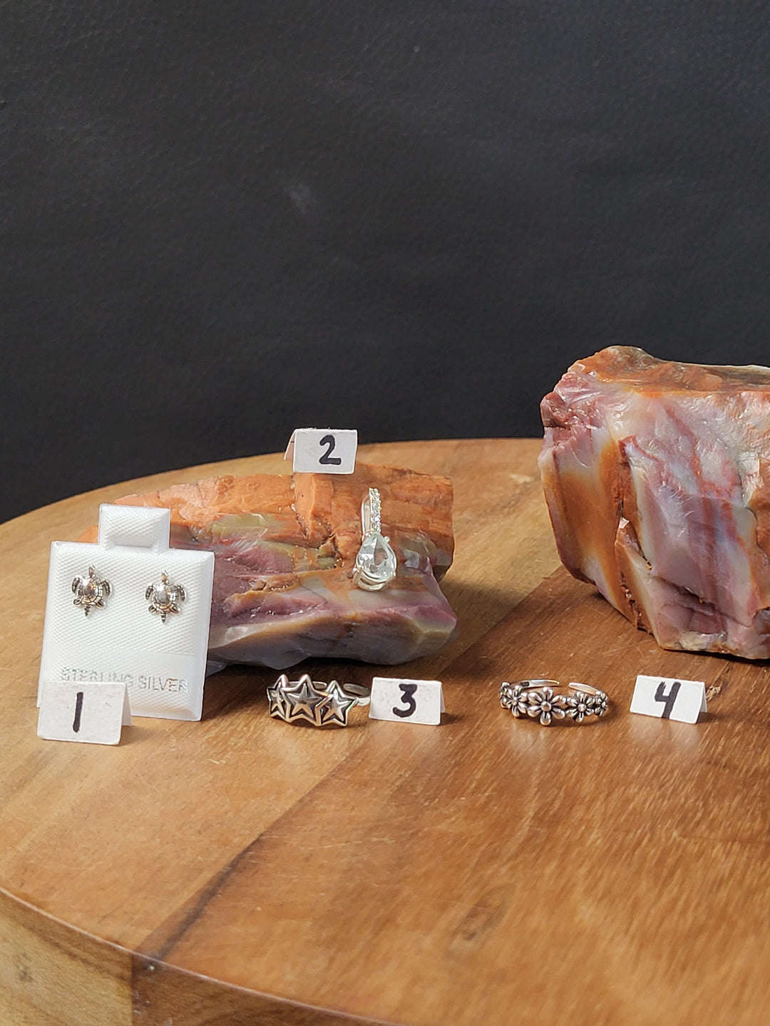 RESERVED FOR: Jessica_smilingOutLoud- 4 Sterling Silver Items