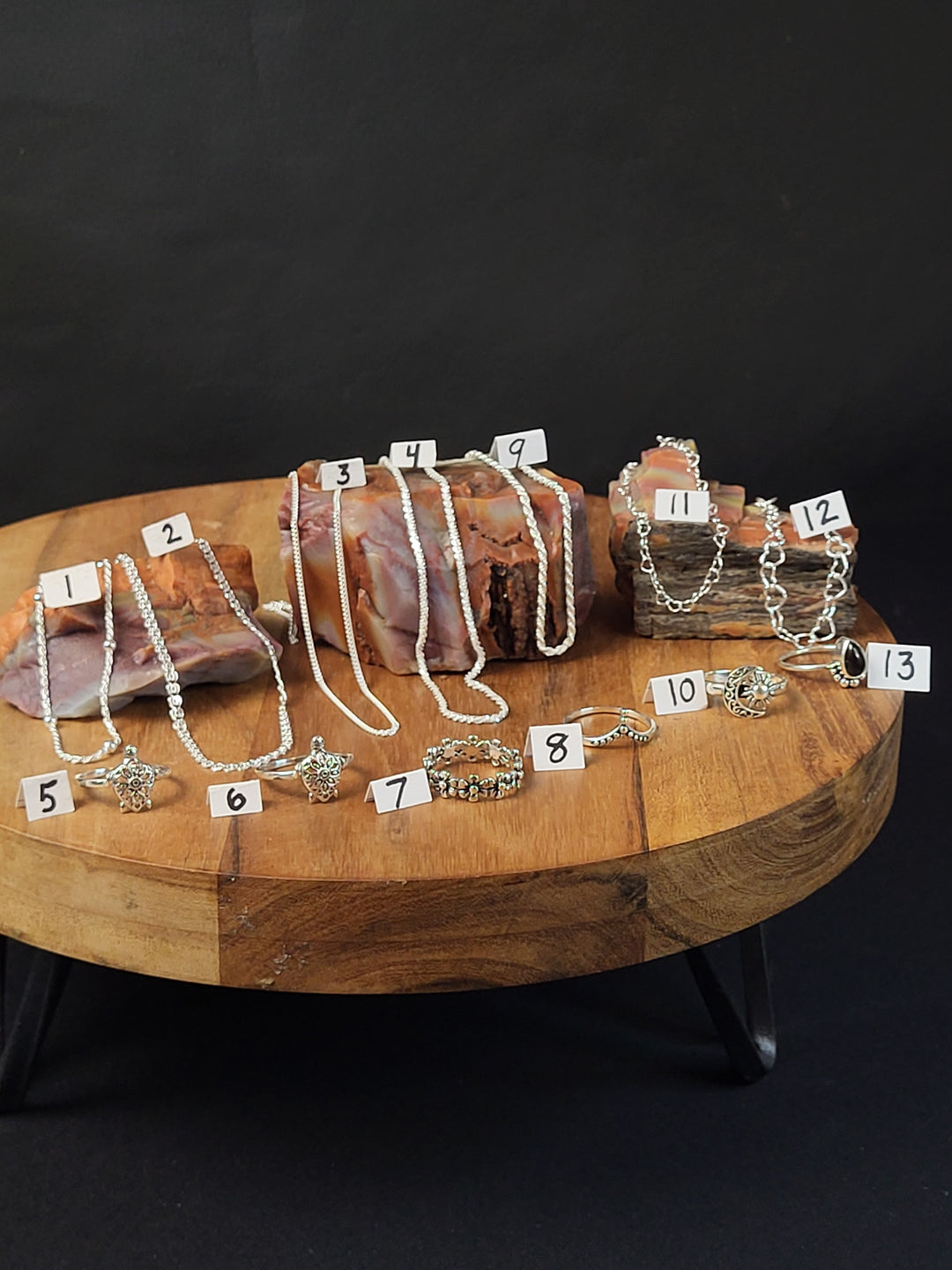 RESERVED FOR: Kittypockets- 13 Sterling Silver Items