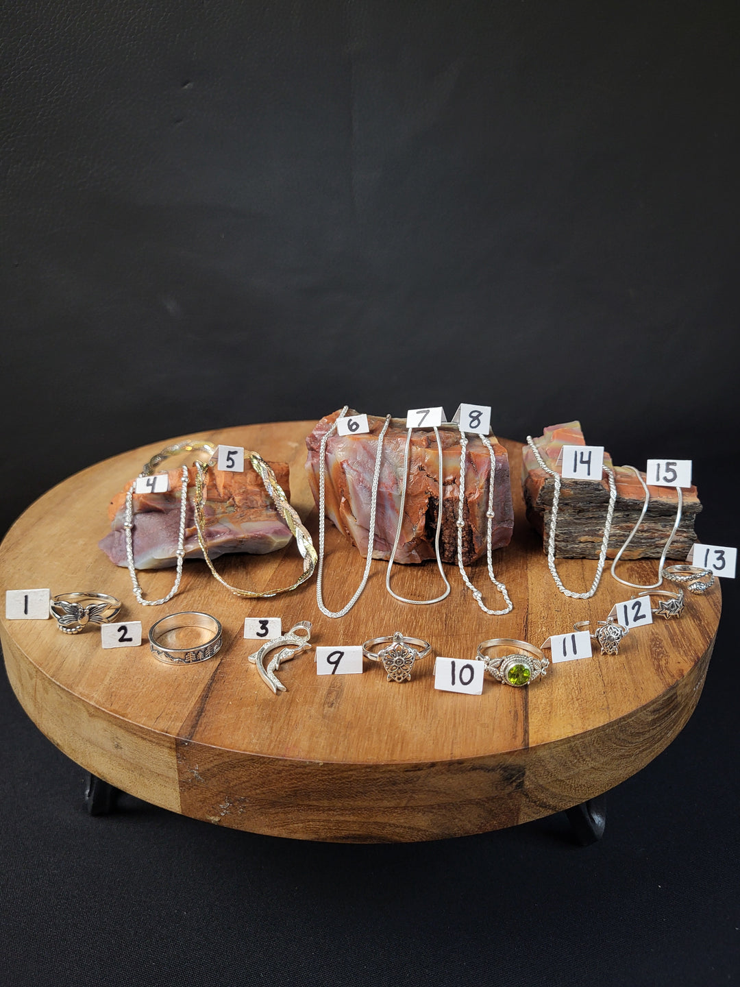 RESERVED FOR: Karen P- 15 Sterling Silver Items