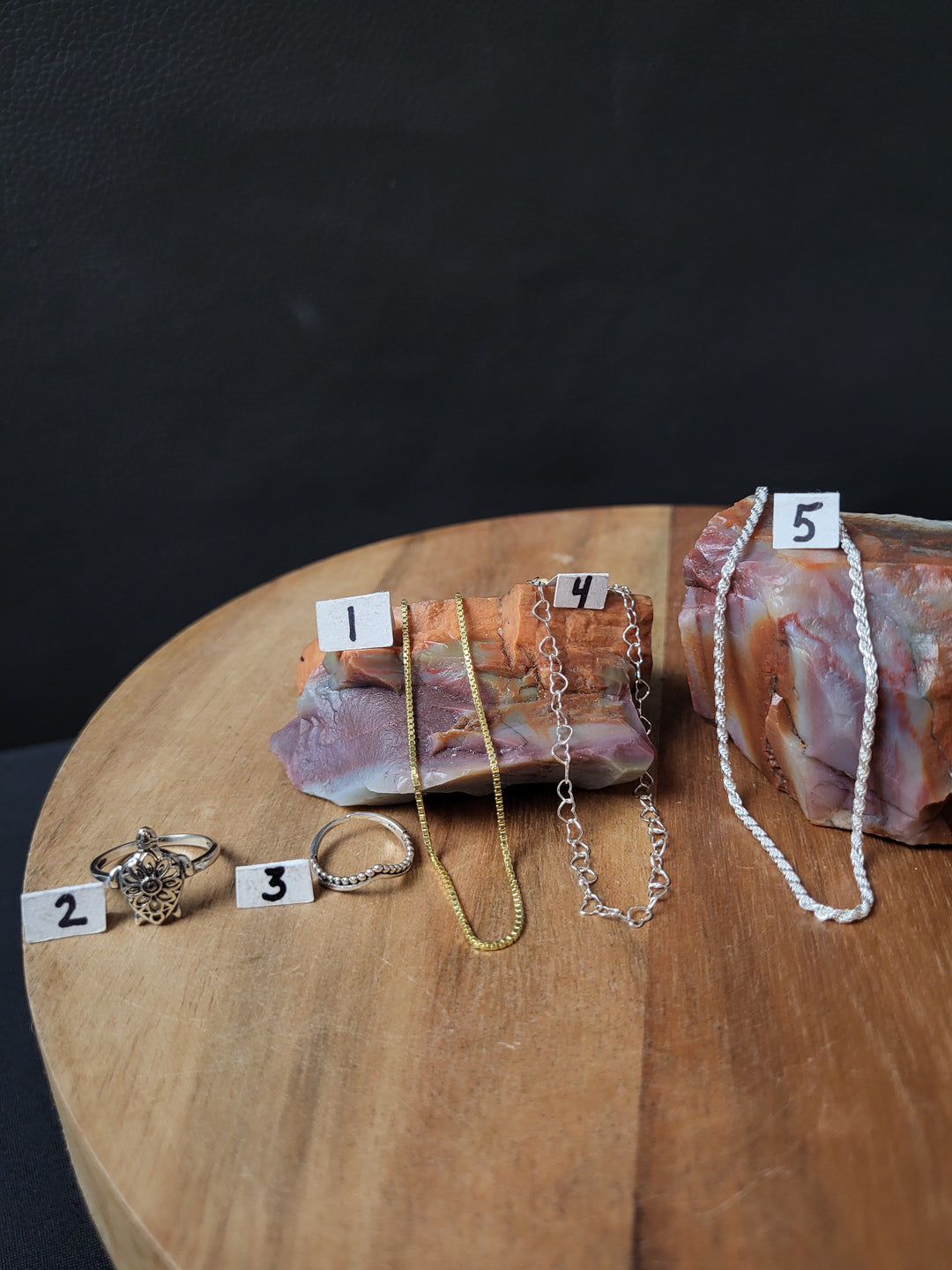RESERVED FOR: Lexi- 5 Sterling Silver Items