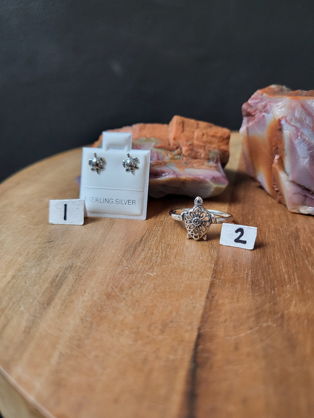 RESERVED FOR: Lola the Frenchie- 2 Sterling Silver Items