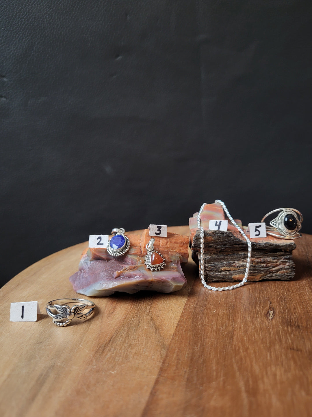 RESERVED FOR: Marivel Alcala- 5 Sterling Silver Items