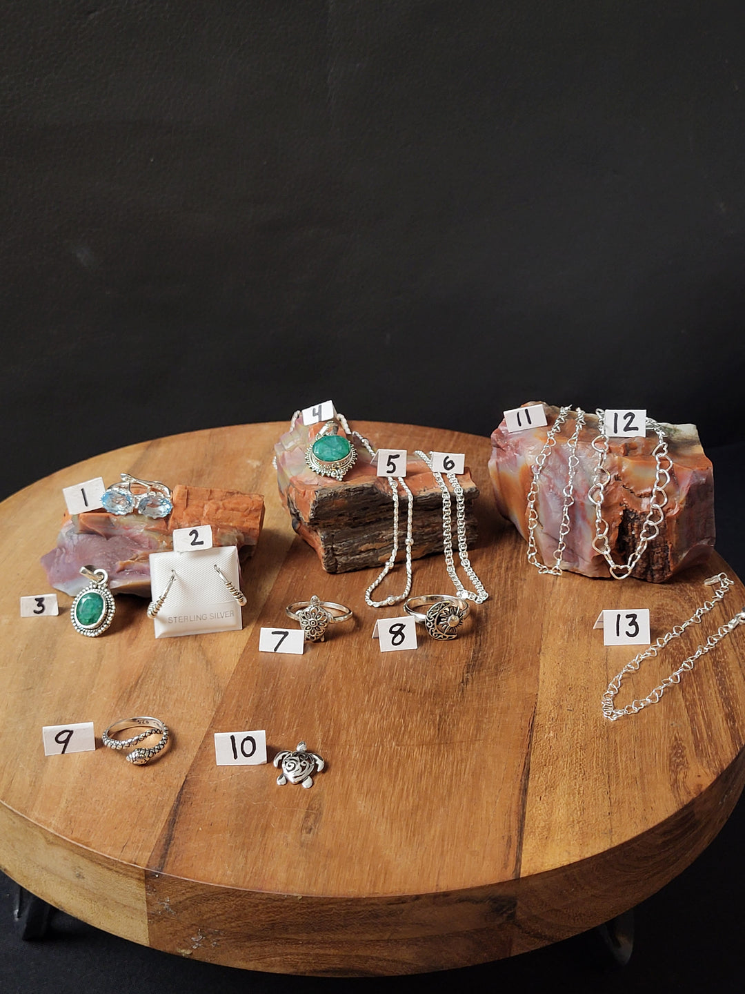 RESERVED FOR: oh_hiii22- 10 Sterling Silver Items 6/21/2024