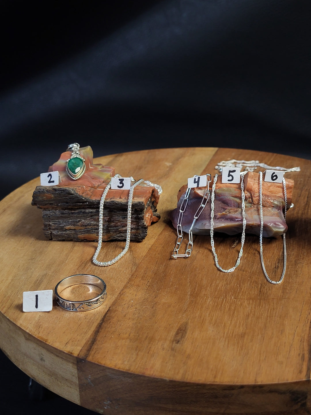 RESERVED FOR: Teri- 6 Sterling Silver Items