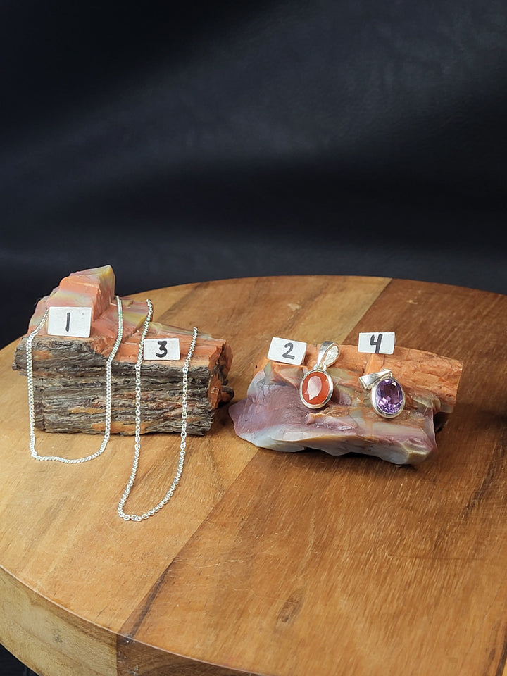 RESERVED FOR: Just listening- 4 Sterling Silver Items