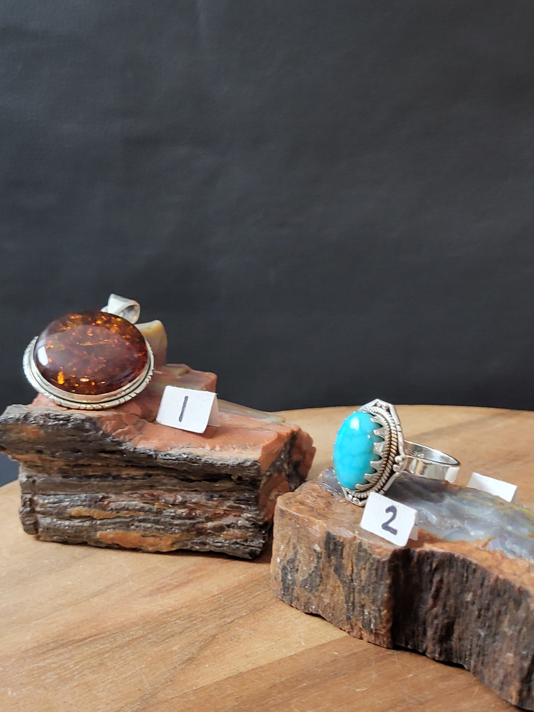 RESERVED FOR: April Bevino- 2 Sterling Silver Items