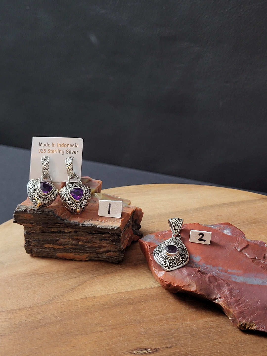 RESERVED FOR: Edna Gonzalez- 2 Sterling Silver Items