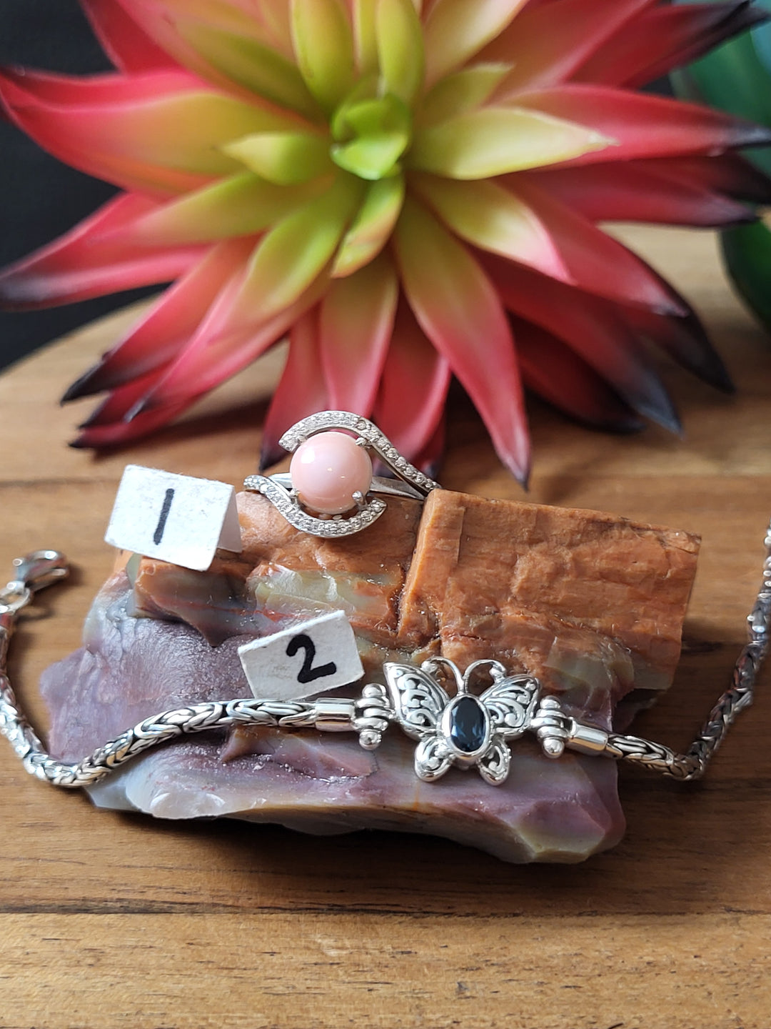 RESERVED FOR: Lola the Frenchie- 2 Sterling Silver Items