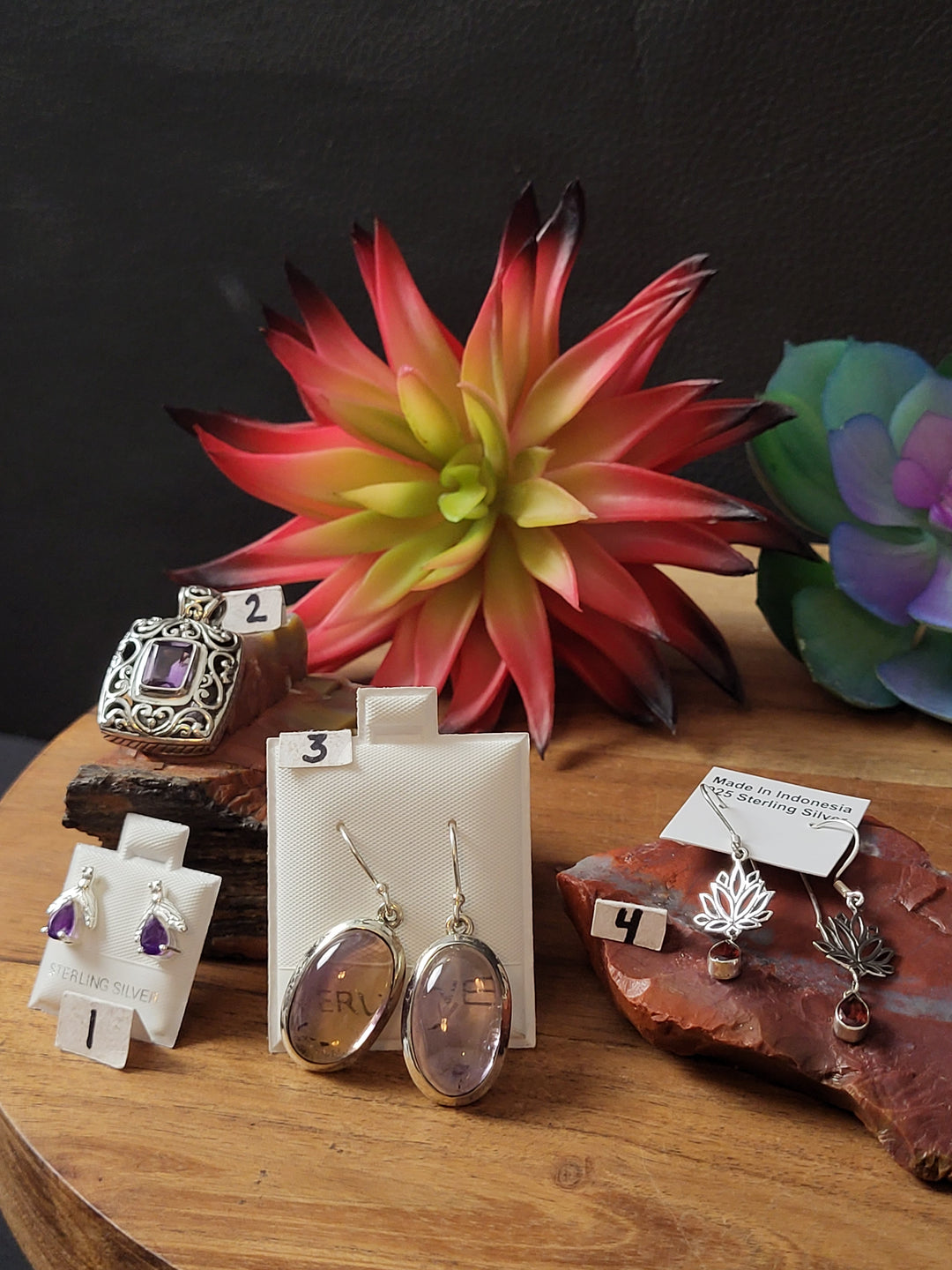RESERVED FOR: Kina Lee- 4 Sterling Silver Items