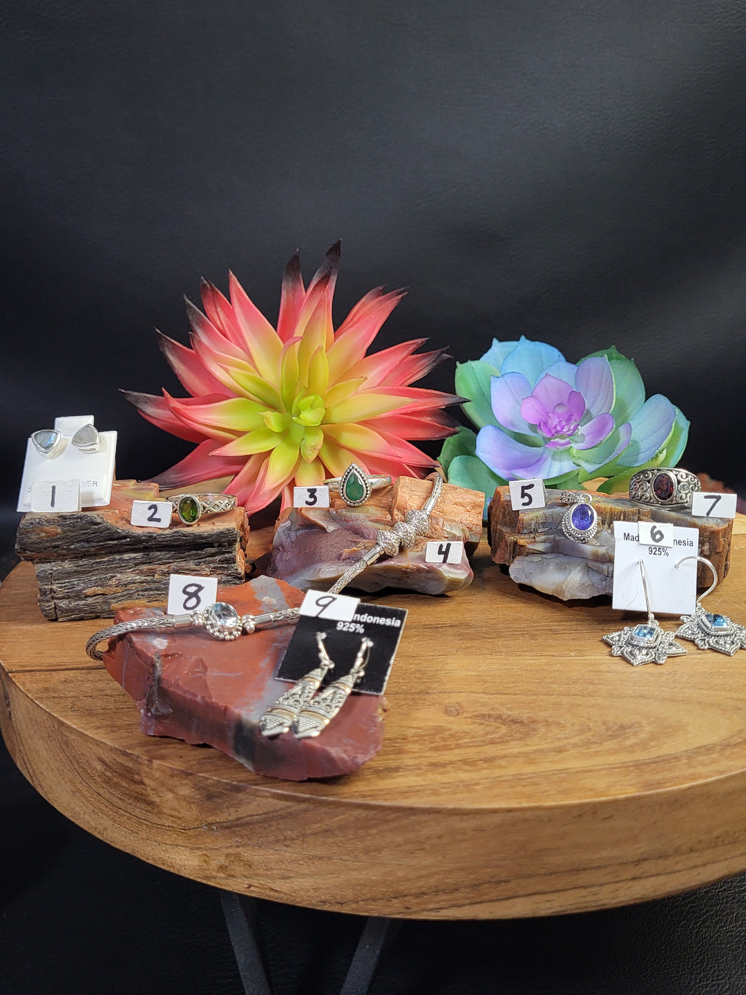 RESERVED FOR: LKB- 9 Sterling Silver Items