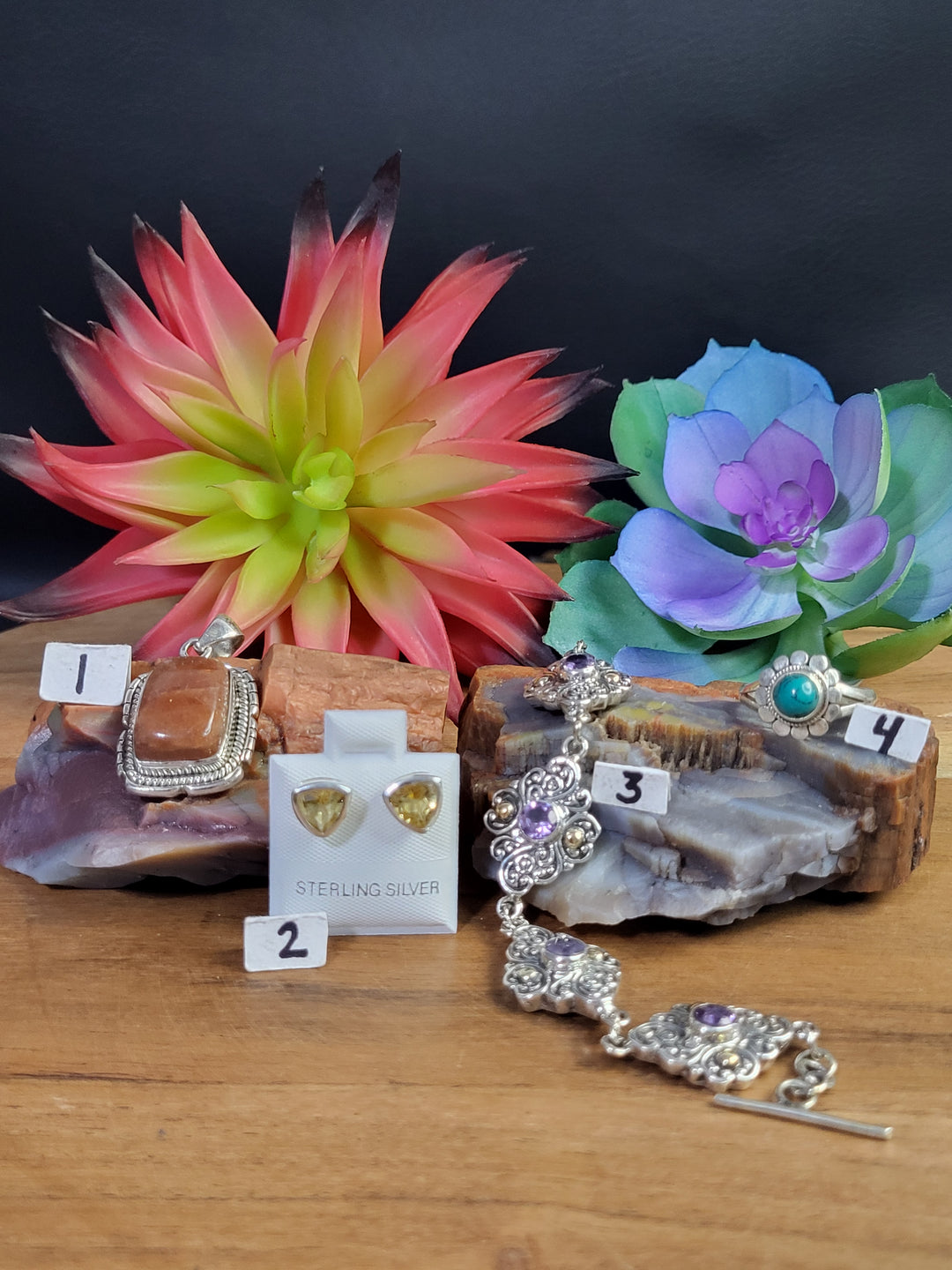 RESERVED FOR: Pat O'Leary- 4 Sterling Silver Items