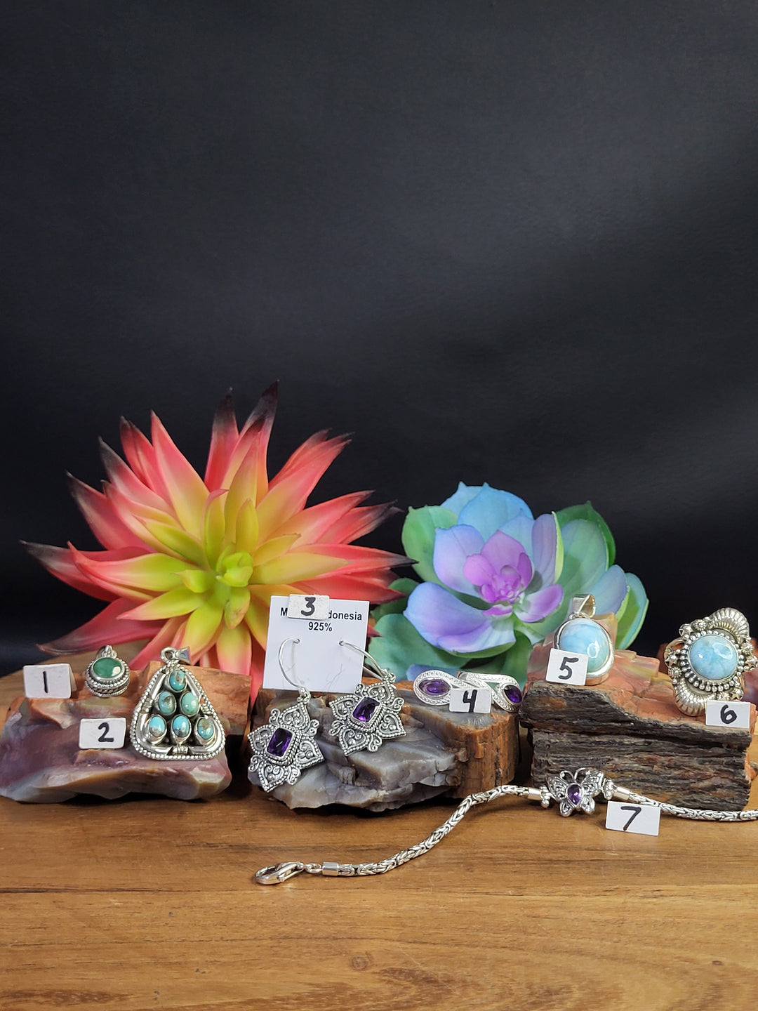 RESERVED FOR: rlvvaldez- 7 Sterling Silver Items