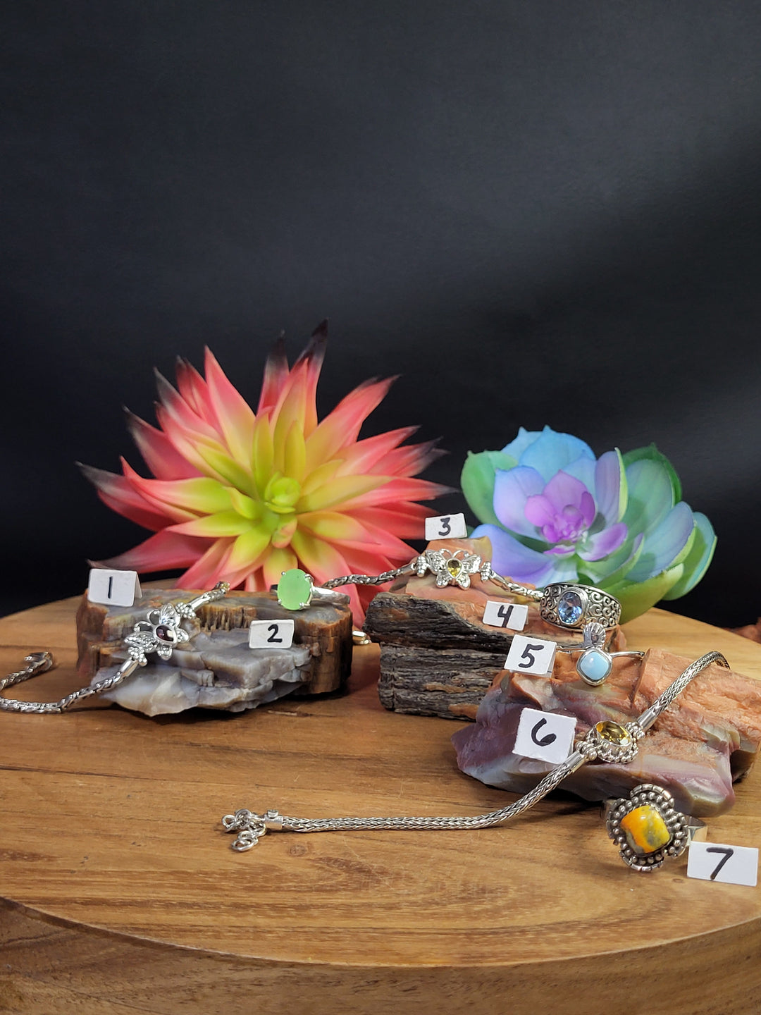 RESERVED FOR: Teri- 7 Sterling Silver Items