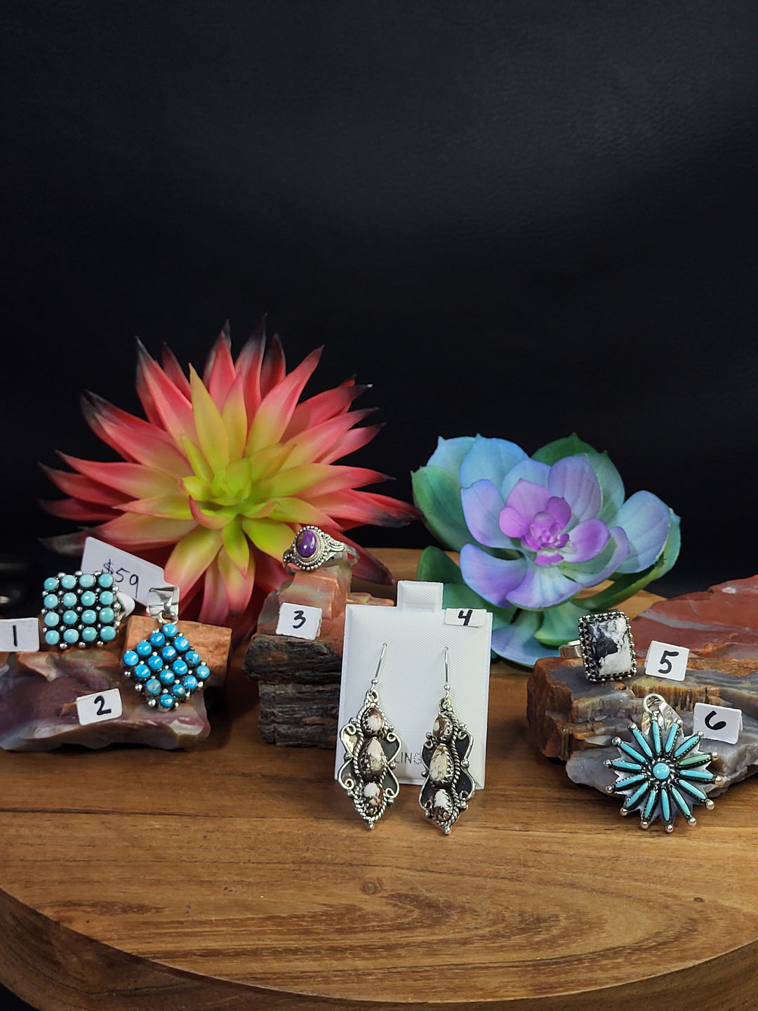 RESERVED FOR: Darlene Stegall- 6 Sterling Silver Items