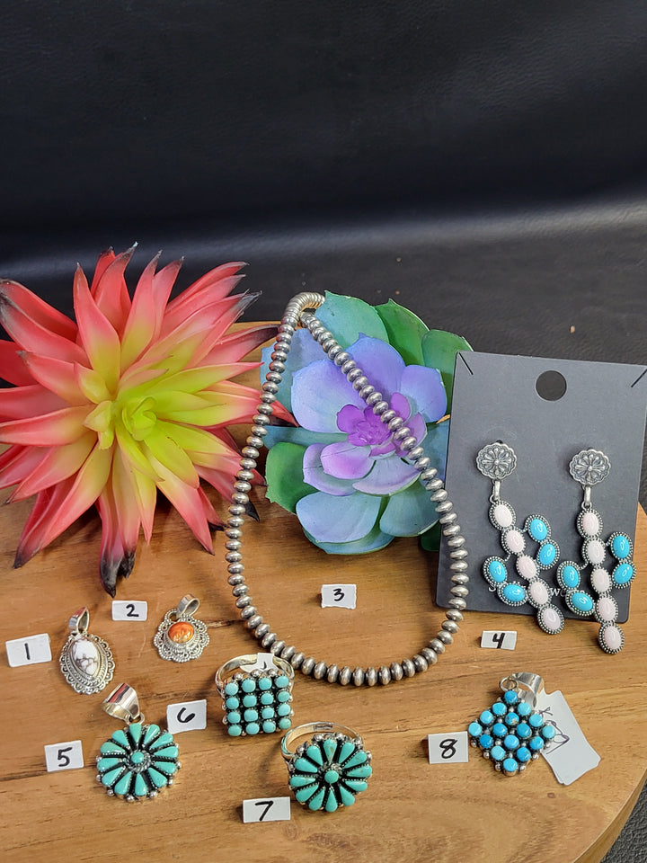 RESERVED FOR: Lola the Frenchie - 8 Sterling Silver Items