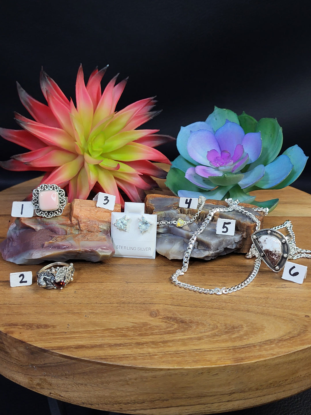 RESERVED FOR: Bee_Bee_girl on 6/28- 6 Sterling Silver Items