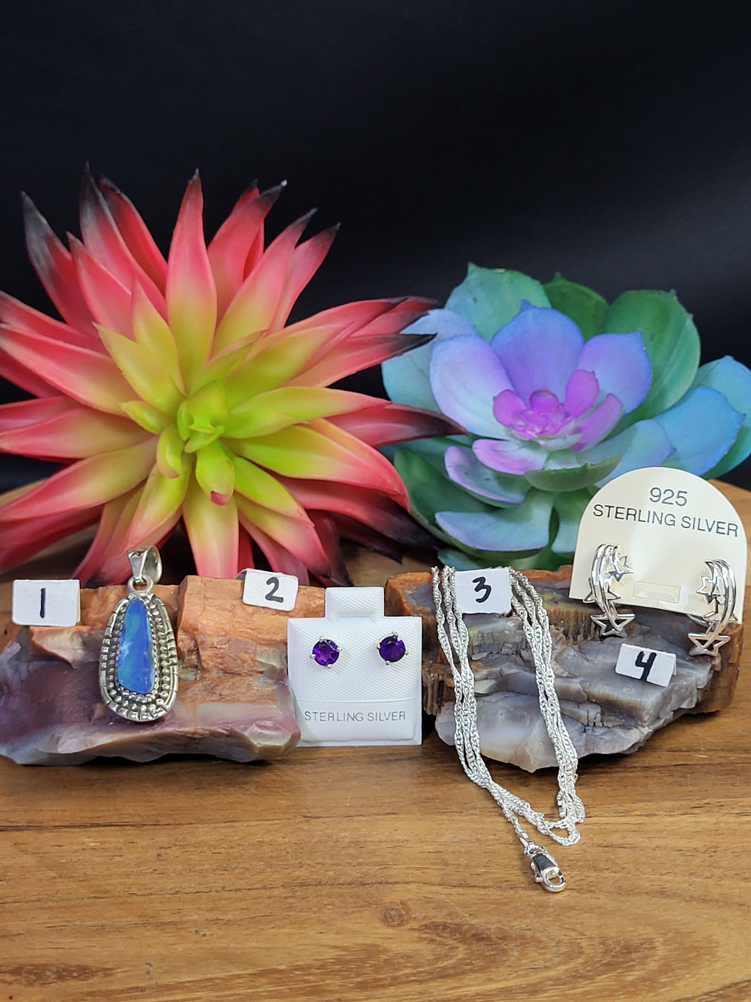 RESERVED FOR: MangaFreak- 4 Sterling Silver Items