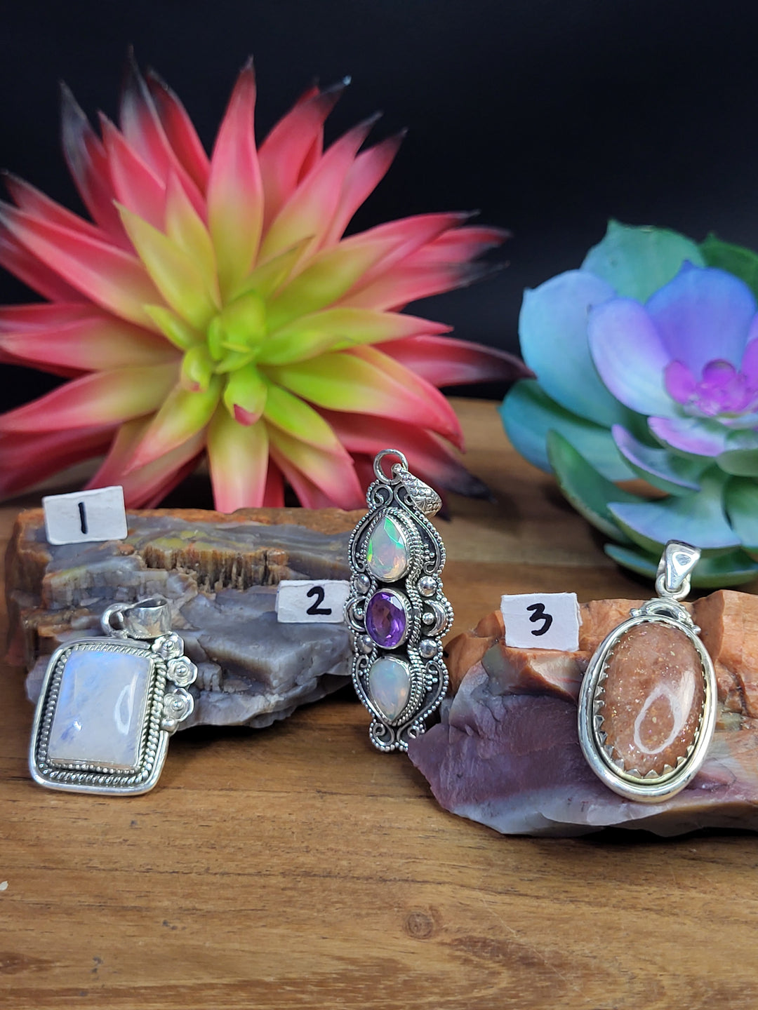RESERVED FOR: tamee smith- 3 Sterling Silver Items