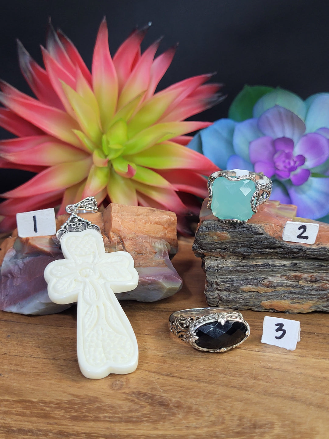 RESERVED FOR: Arce Bee- 3 Sterling Silver Items