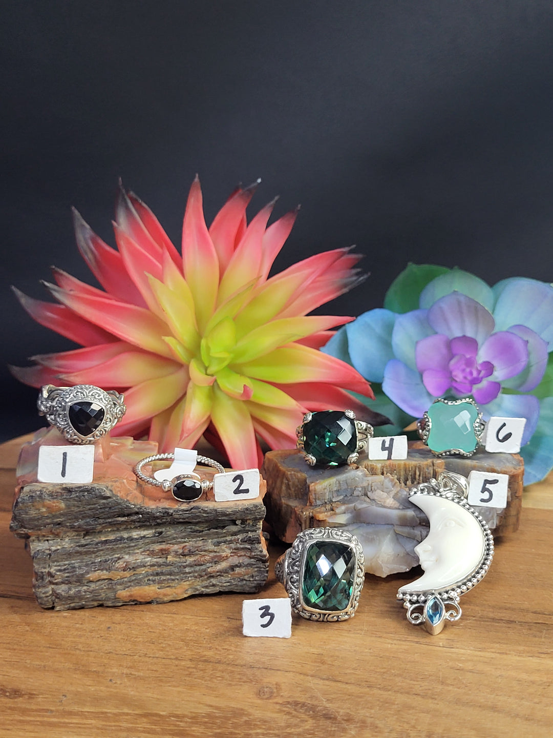 RESERVED FOR: amysabers- 6 Sterling Silver Items