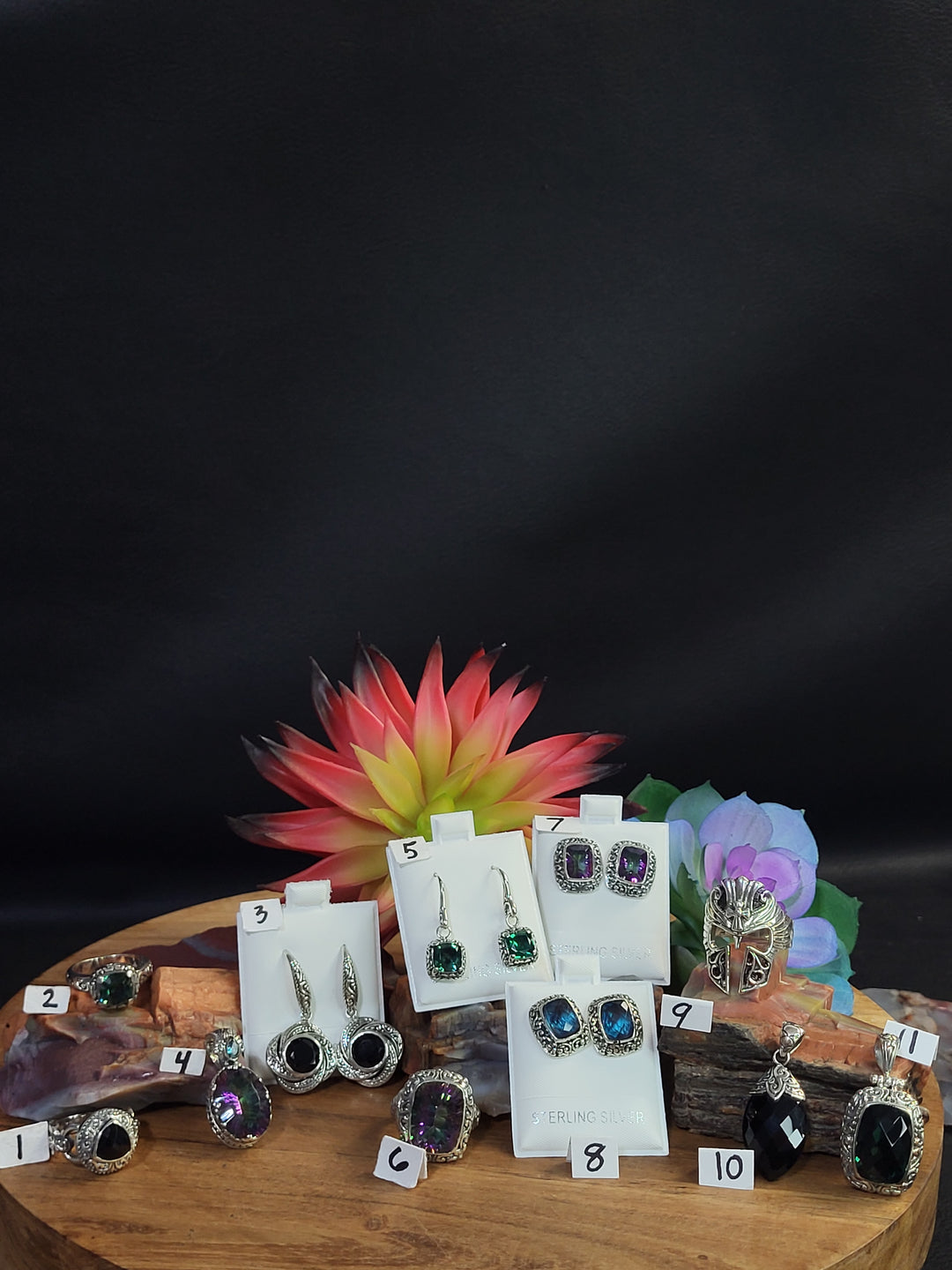 RESERVED FOR: Carrie Michelle- 11 Sterling Silver Items