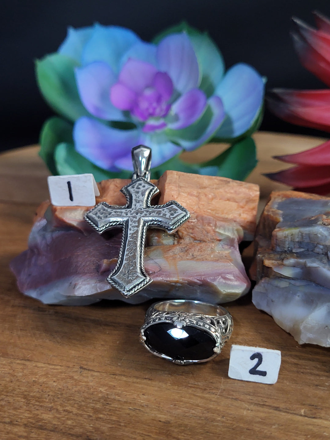RESERVED FOR: Darlene Stegall- 2 Sterling Silver Items