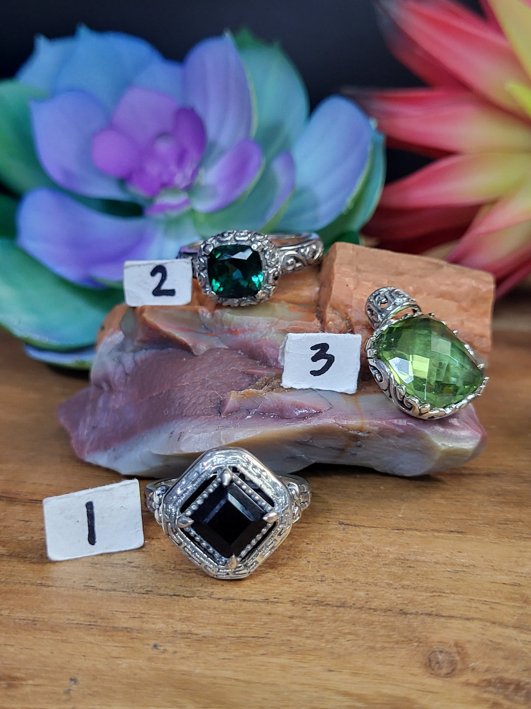 RESERVED FOR: Jenn Baldwin- 3 Sterling Silver Items