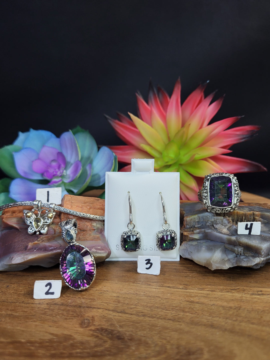 RESERVED FOR: krispiper09- 4 Sterling Silver Items