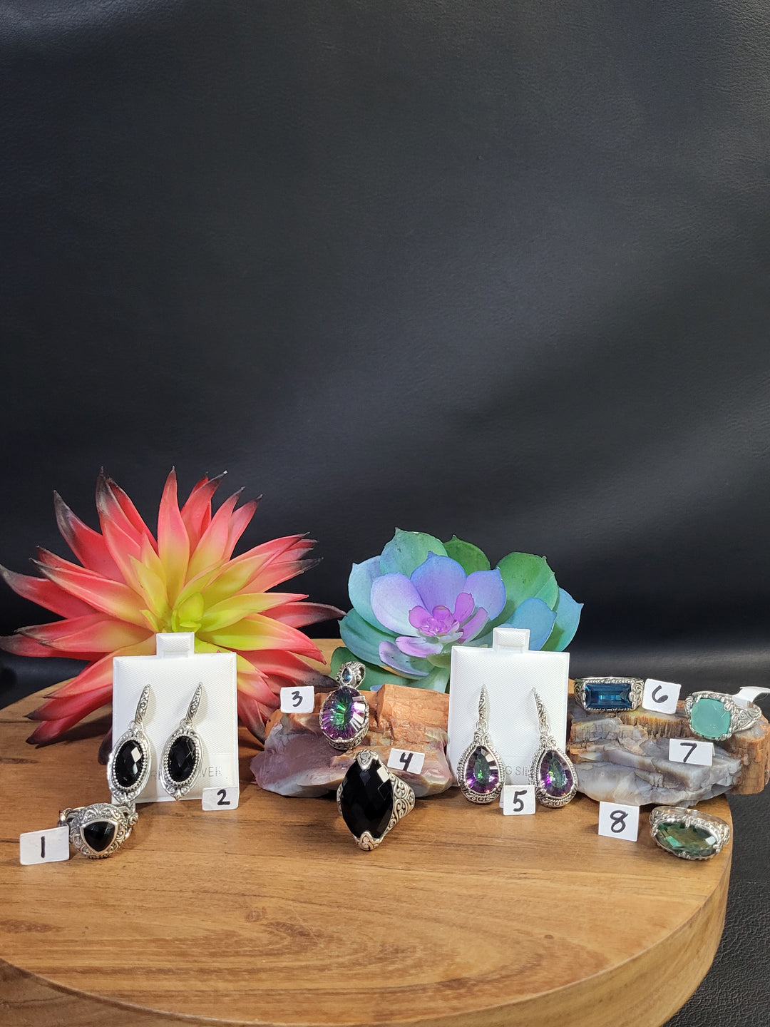 RESERVED FOR: Monilove- 8 Sterling Silver Items