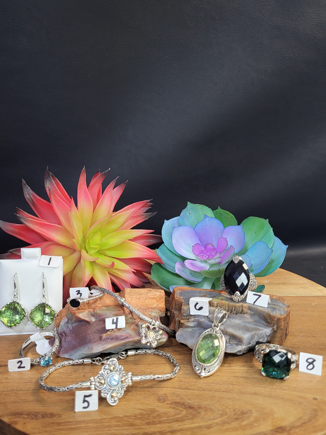 RESERVED FOR: rebecca042- 8 Sterling Silver Items