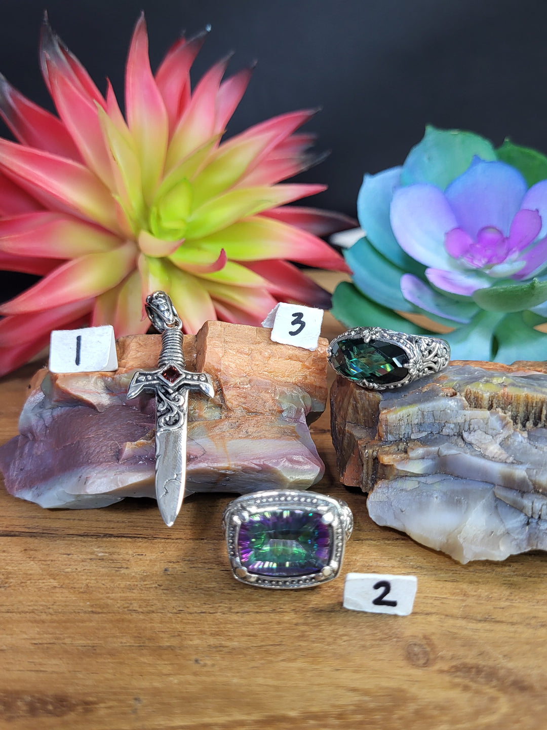 RESERVED FOR: Tess- 3 Sterling Silver Items