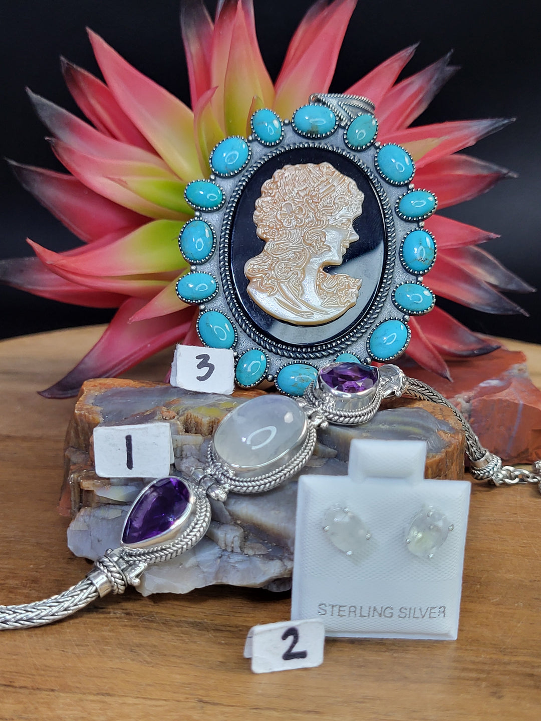 RESERVED FOR: Andrea W: 6/30/2024- 3 Sterling Silver Items