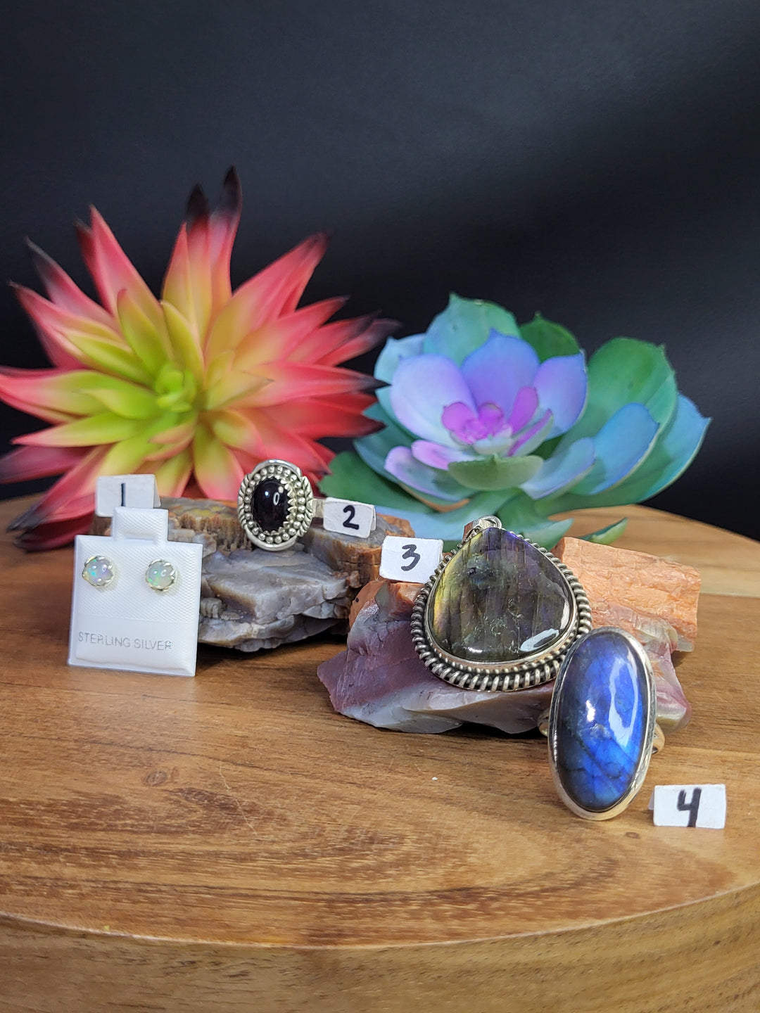 RESERVED FOR: Cassandra taber: 6/30/2024- 4 Sterling Silver Items